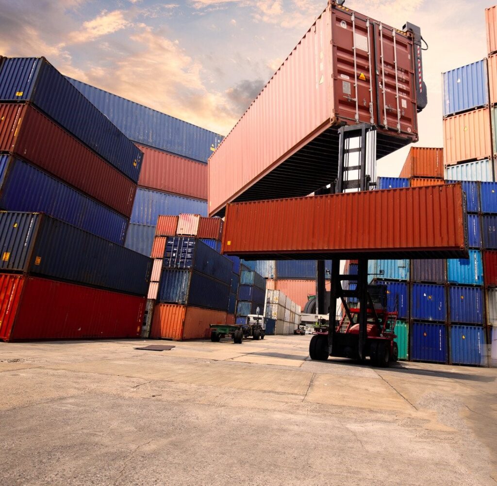 transport av containrar
